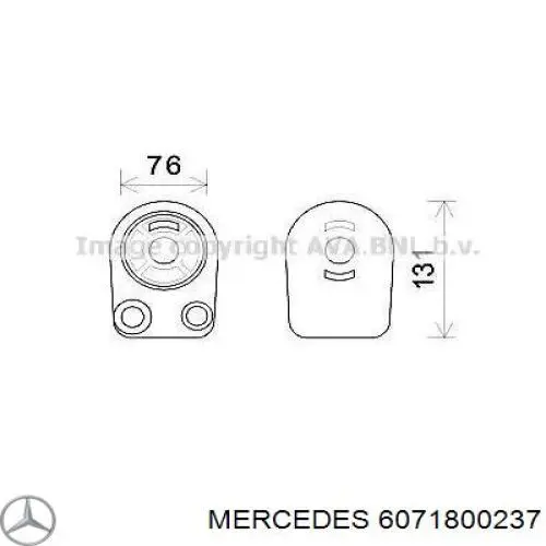 6071800237 Mercedes 