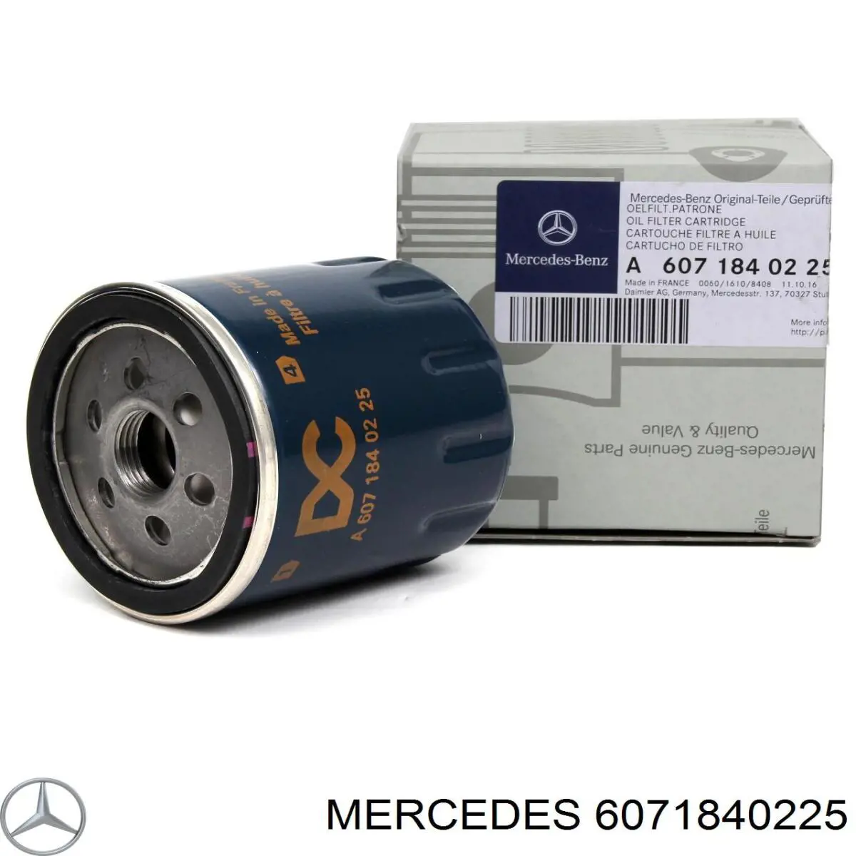 6071840225 Mercedes масляный фильтр