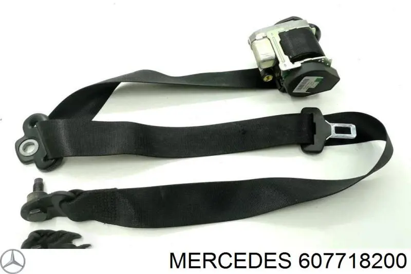 Купить 607718200 Mercedes Ремень безопасности