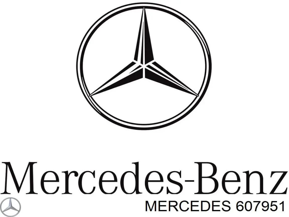 Купить 607951 Mercedes Двигатель голый