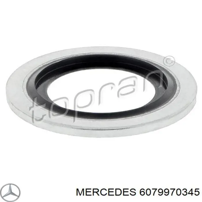 6079970345 Mercedes прокладка пробки поддона двигателя