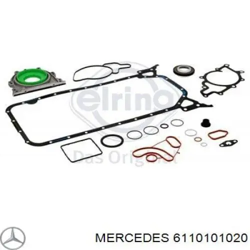 Верхний комплект прокладок двигателя A6110101020 Mercedes