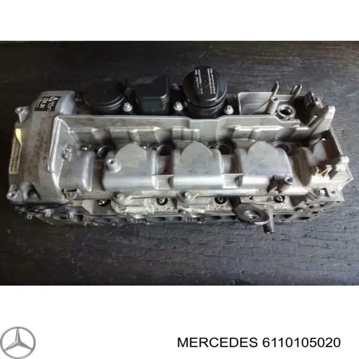 6110105020 Mercedes головка блока цилиндров (гбц)