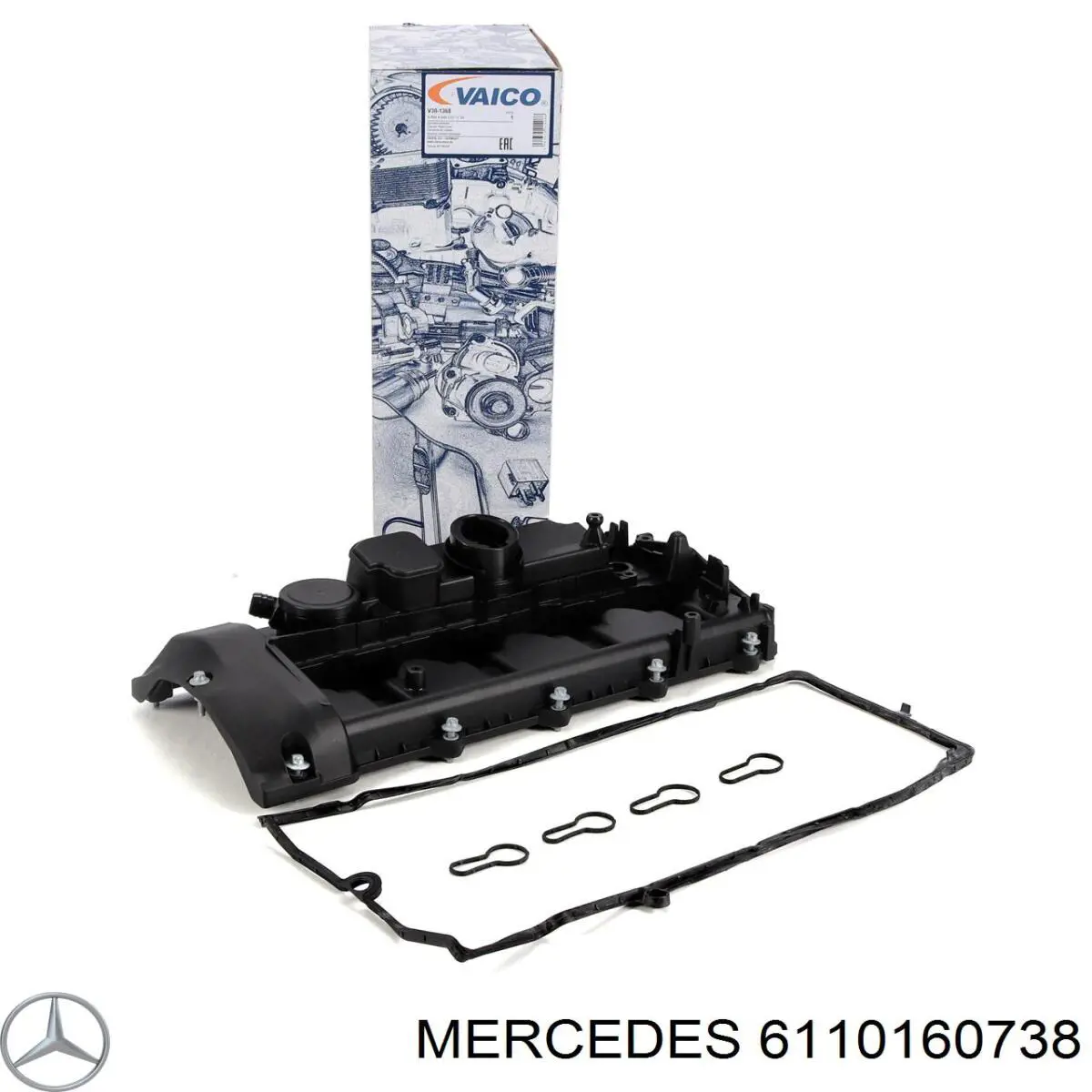 Кронштейн крепления форсунки 6110160738 Mercedes