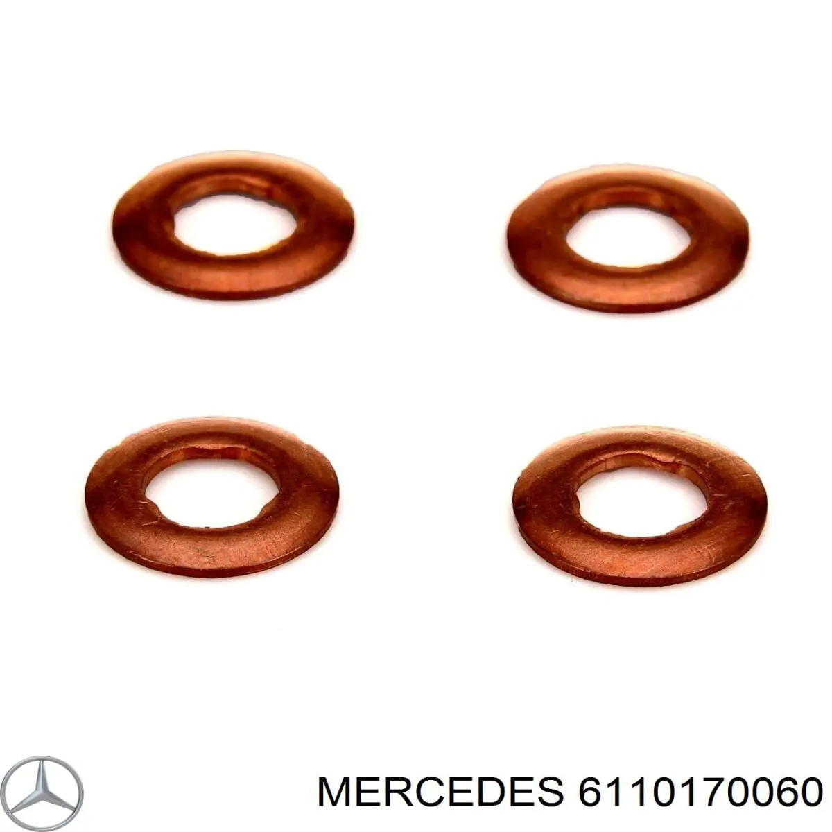 Compre 6110170060 Mercedes Anel (arruela) do injetor de ajuste