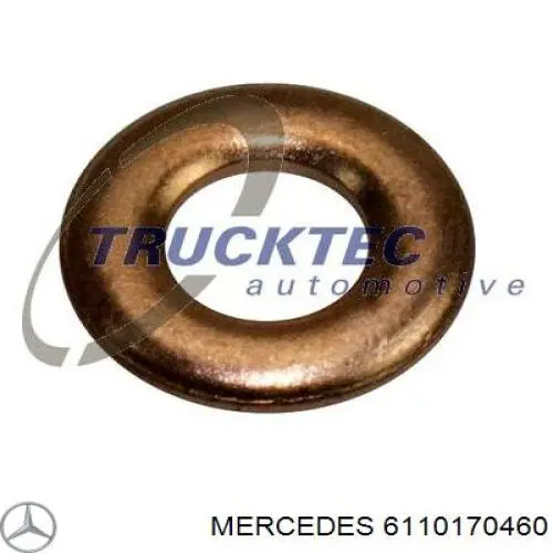 6110170760 Mercedes кольцо (шайба форсунки инжектора посадочное)