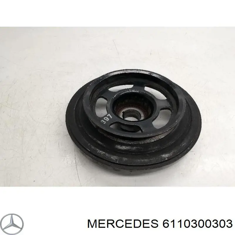 6110300303 Mercedes polia de cambota