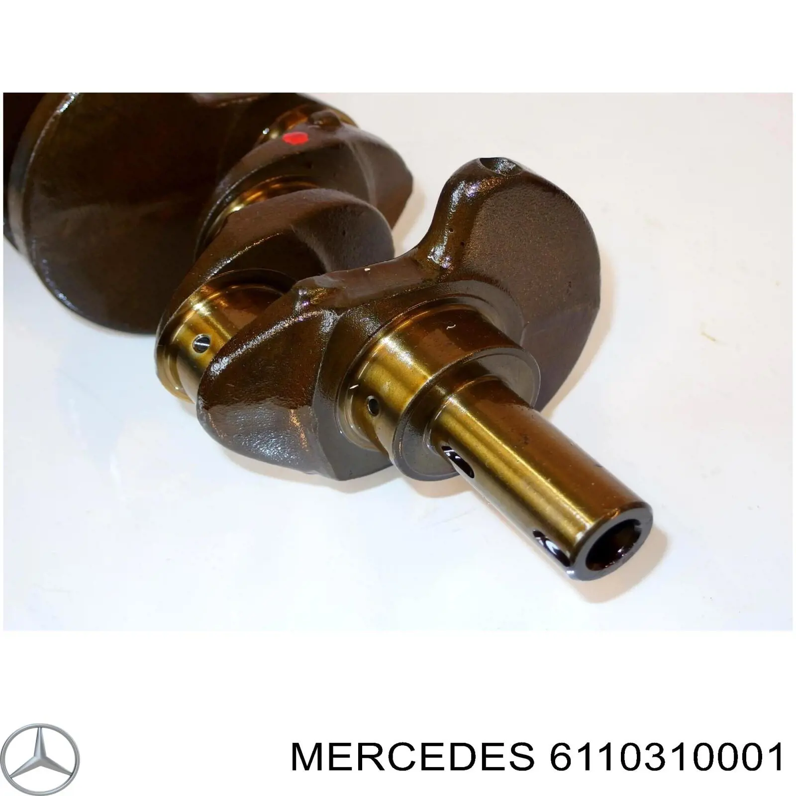 611 031 0001 Mercedes коленвал двигателя