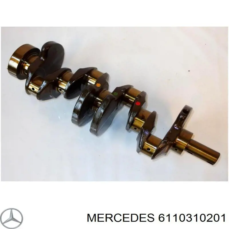 6110310201 Mercedes коленвал двигателя