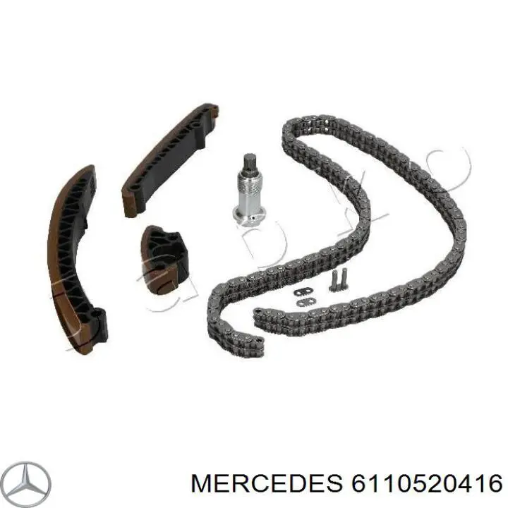 6110520416 Mercedes amortecedor de cadeia do mecanismo de distribuição de gás