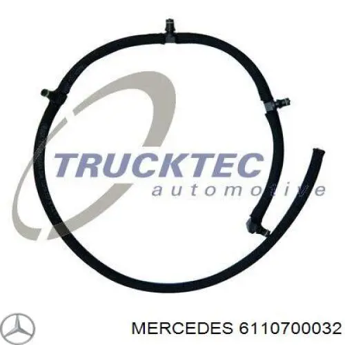 A646070113264 MERCEDES Tubo De Combustible Atras De Las Boquillas original y equivalente