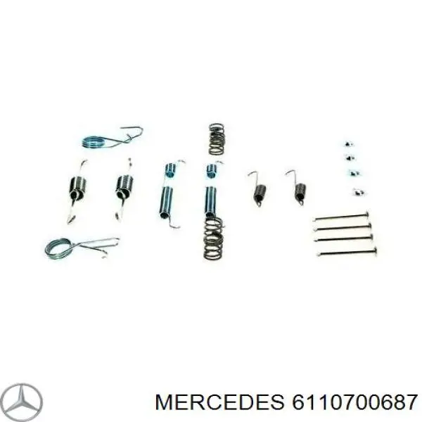 6110700687 Mercedes injetor de injeção de combustível
