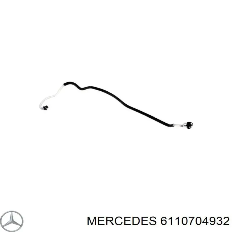 6110704932 Mercedes tubo de combustível, kit