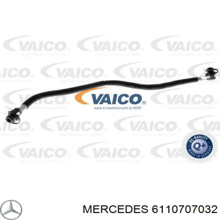 Купить A6110707032 Mercedes Трубка топливная, от фильтра к насосу