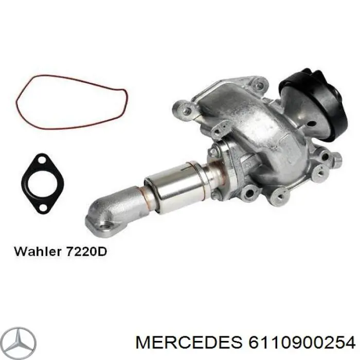 6110900254 Mercedes клапан егр