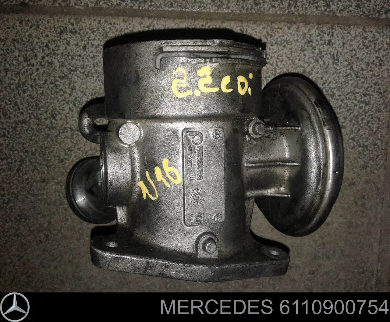 6110900754 Mercedes клапан егр