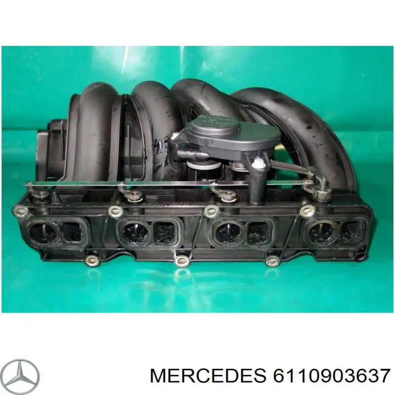 6110903637 Mercedes tubo coletor de admissão
