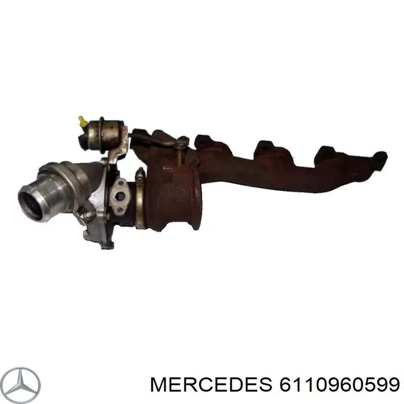 6110960599 Mercedes turbina