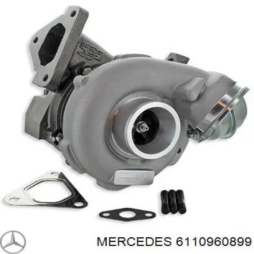 Турбокомпрессор Mercedes 6110960899