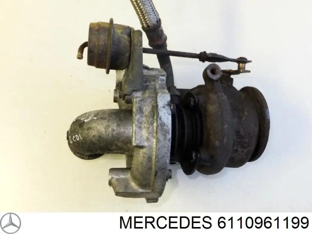 6110961199 Mercedes турбина