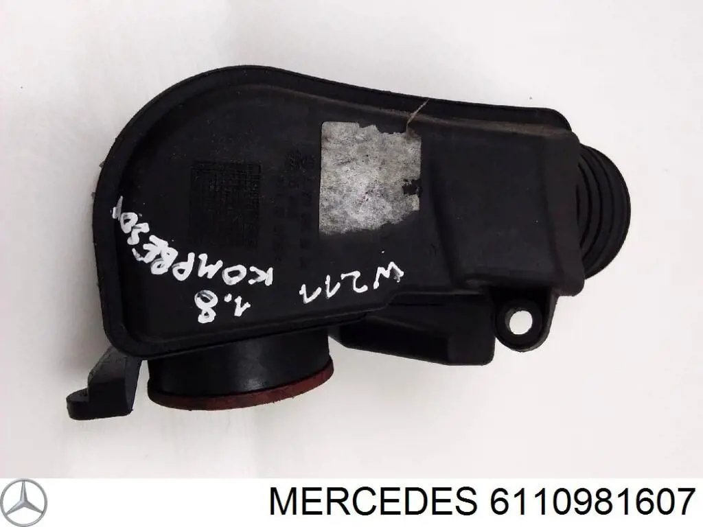Купить A6110981007 Mercedes Патрубок воздушный, выход из турбины/компрессора (наддув)