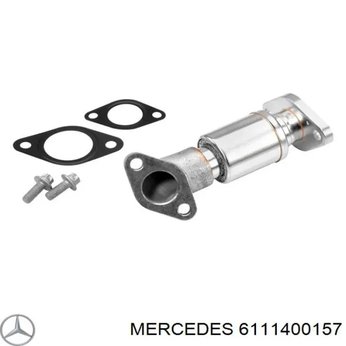 Патрубок системы рециркуляции отработавших газов EGR 6111400157 Mercedes