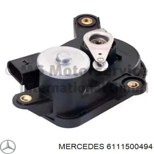 6111500494 Mercedes válvula (atuador de acionamento das comportas de tubo coletor de admissão)