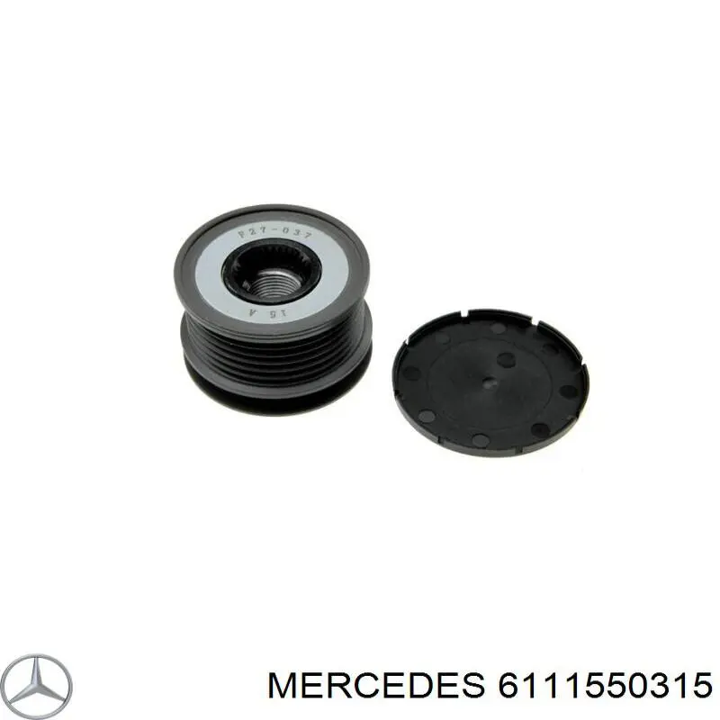 6111550315 Mercedes шкив генератора