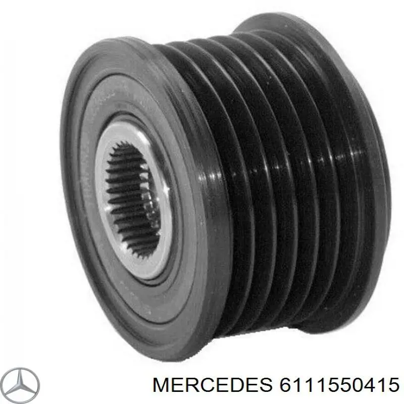6111550415 Mercedes шкив генератора