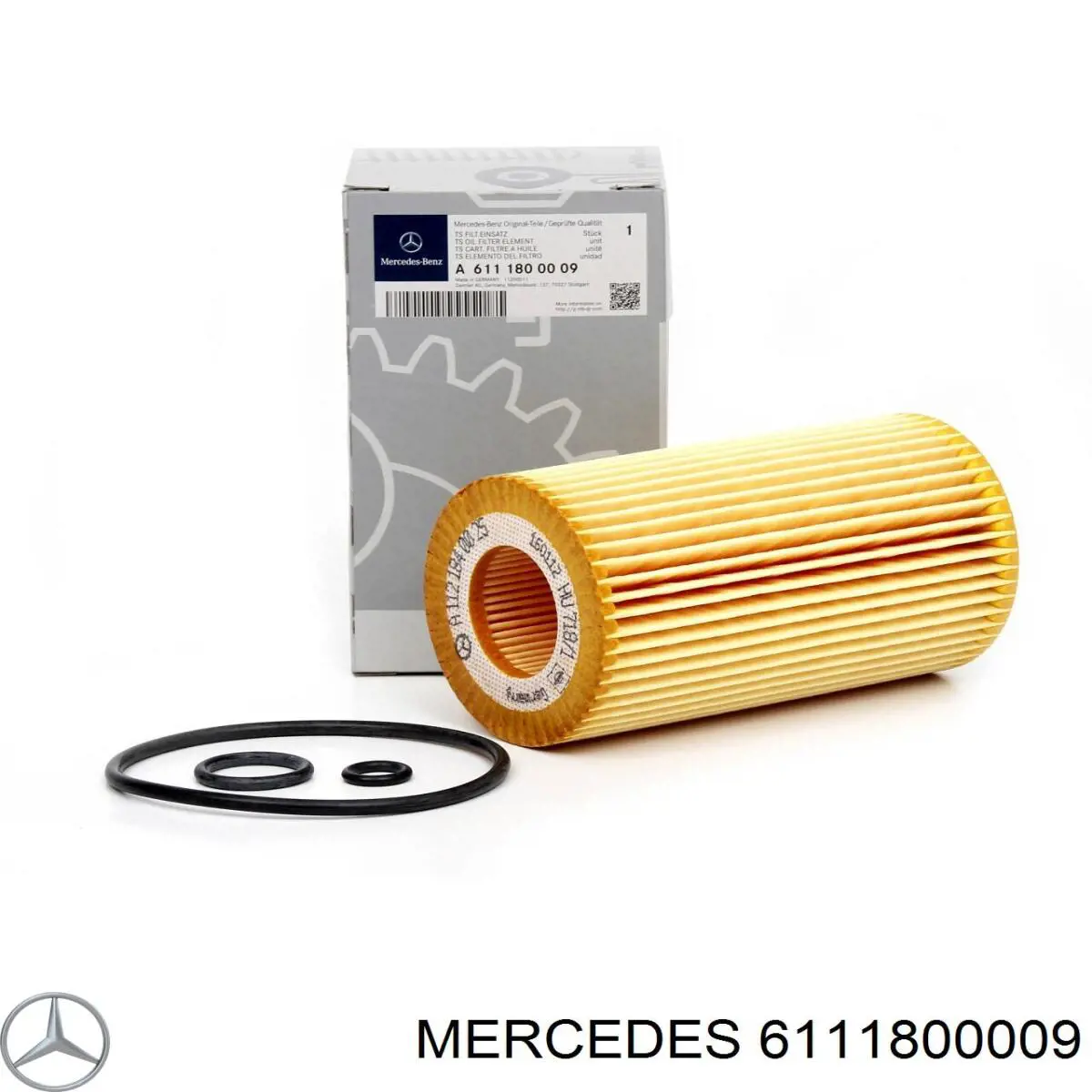 Filtro de óleo 6111800009 Mercedes