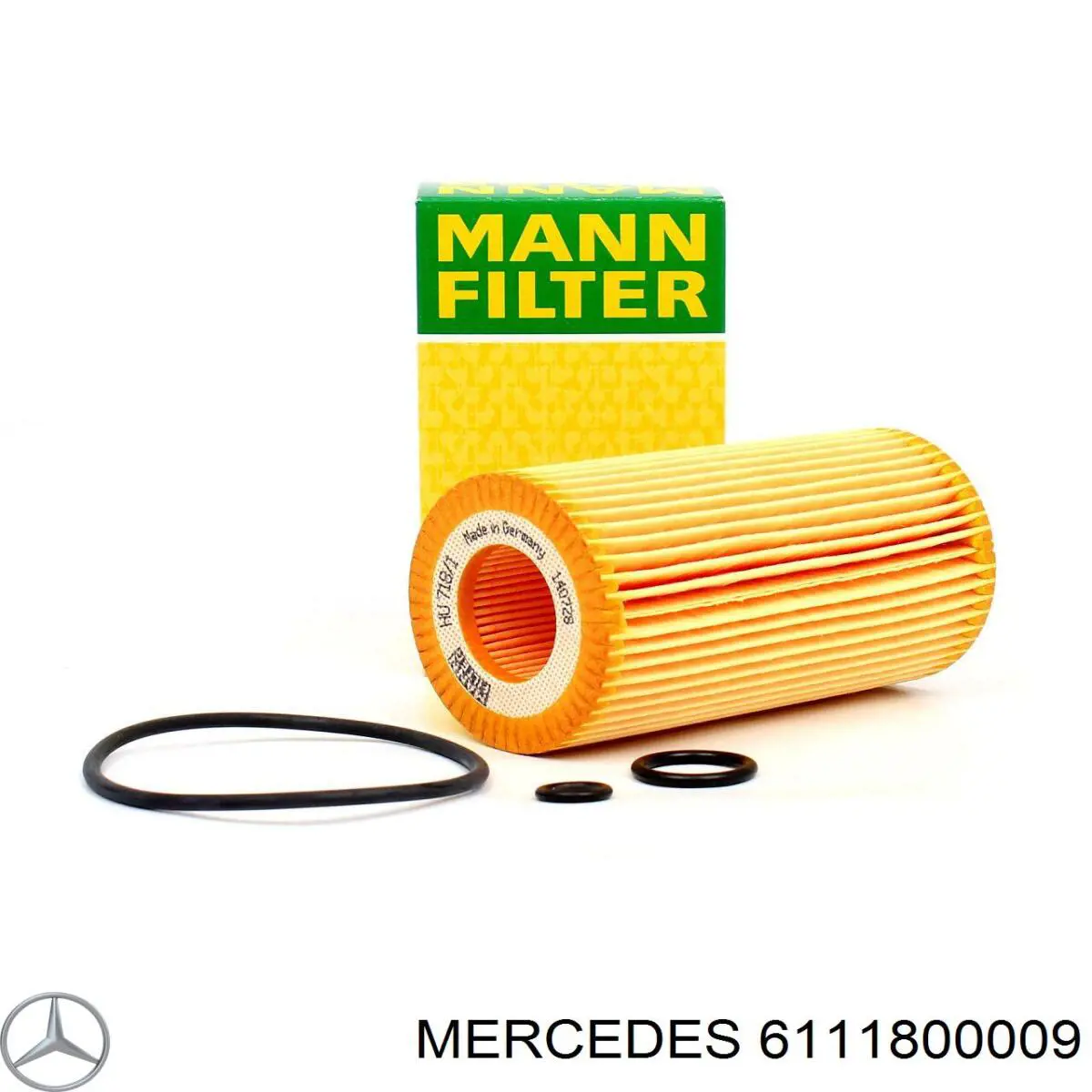 Filtro de óleo 6111800009 Mercedes