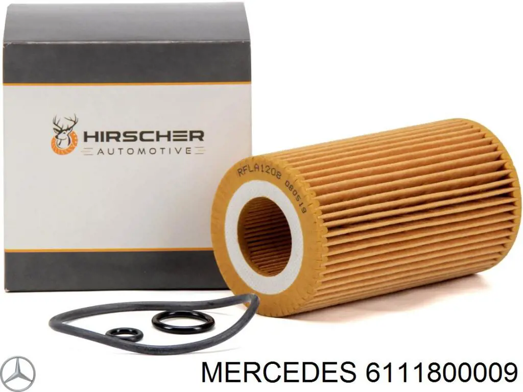 6111800009 Mercedes Filtro de óleo