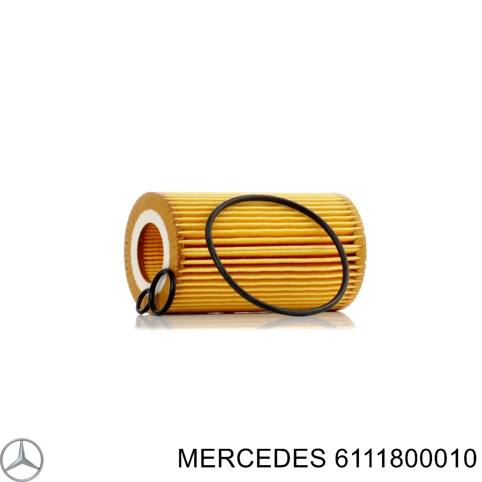 6111800010 Mercedes tampa do filtro de óleo