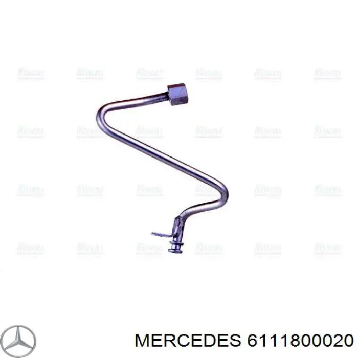 Трубка (шланг) подачи масла к турбине Mercedes 6111800020 цена, от 20.54 USD