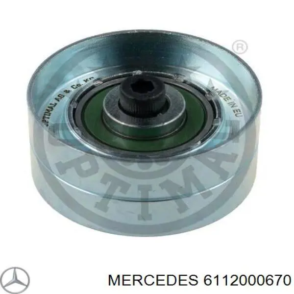 Натяжная планка поликлинового ремня Mercedes 6112000670