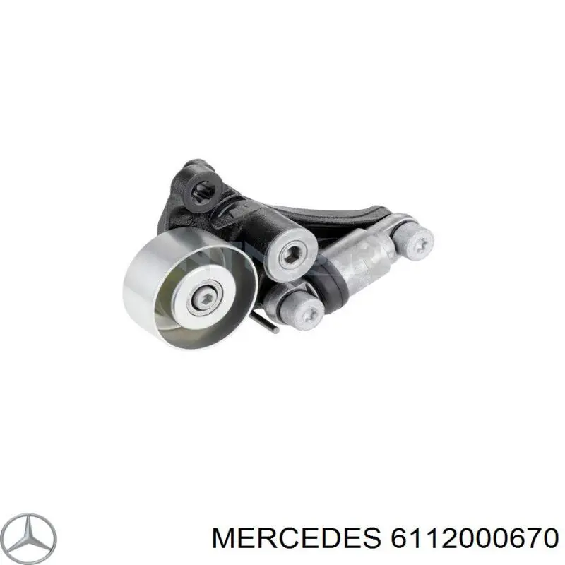 Натяжитель приводного ремня 6112000670 Mercedes