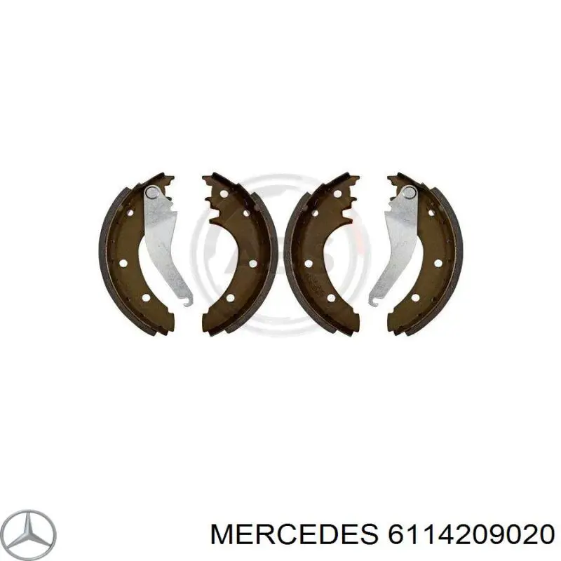Накладка тормозная задняя (TRUCK) Mercedes 6114209020 цена, от 31.67 USD