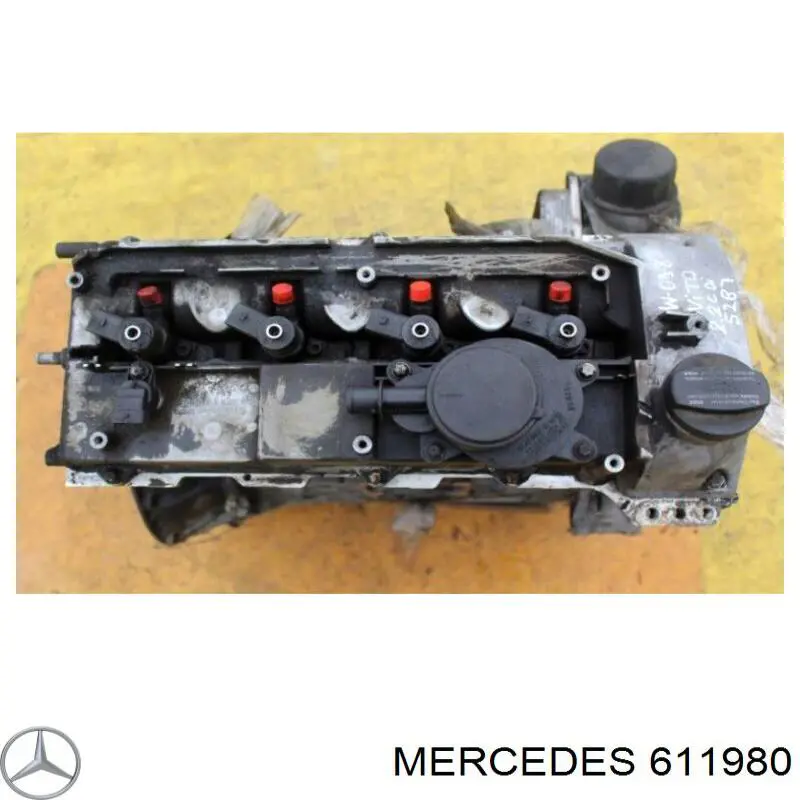 Двигатель в сборе MERCEDES 611980