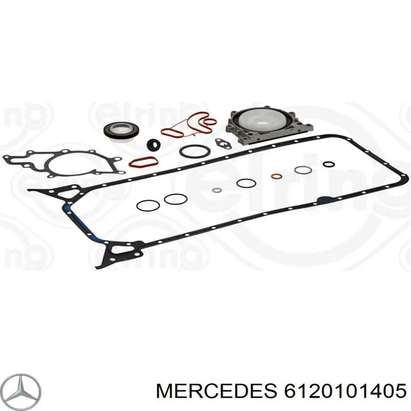Купить 6120101405 Mercedes Нижний комплект прокладок двигателя