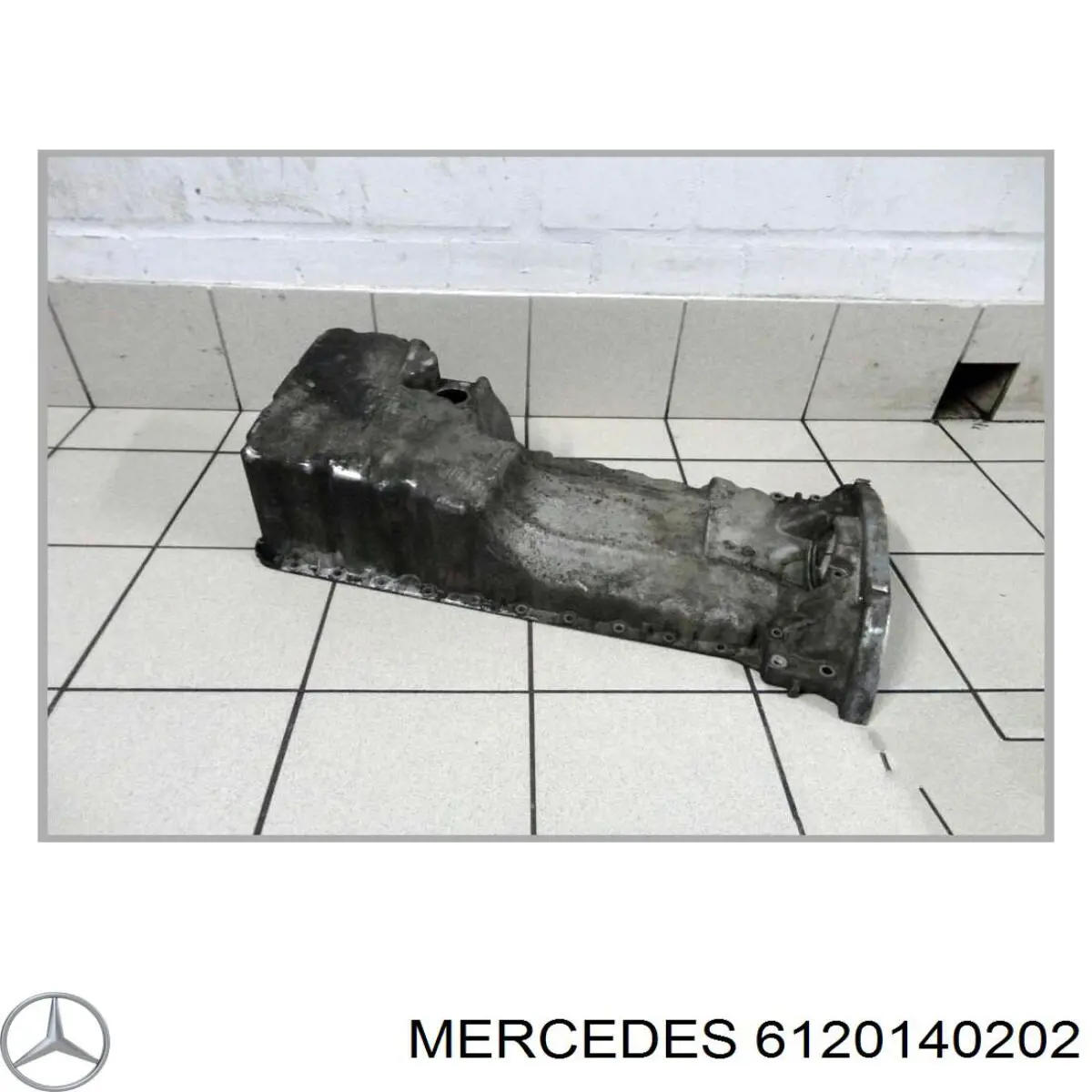 Panela de óleo de cárter do motor para Mercedes ML/GLE (W163)