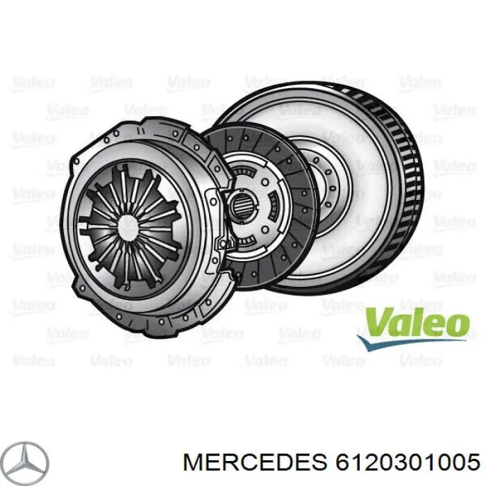 6120301005 Mercedes Демпферный маховик