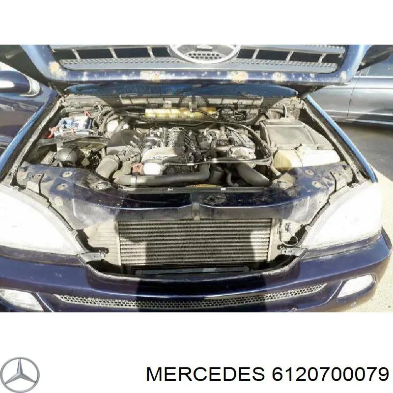 Trocador de calor de esfriamento de combustível para Mercedes E (S210)