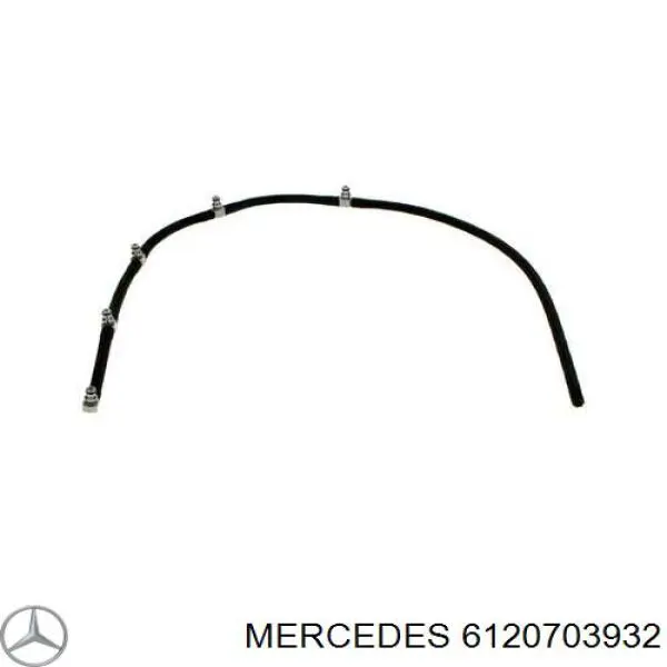 Обратная топливная трубка 6120703932 Mercedes