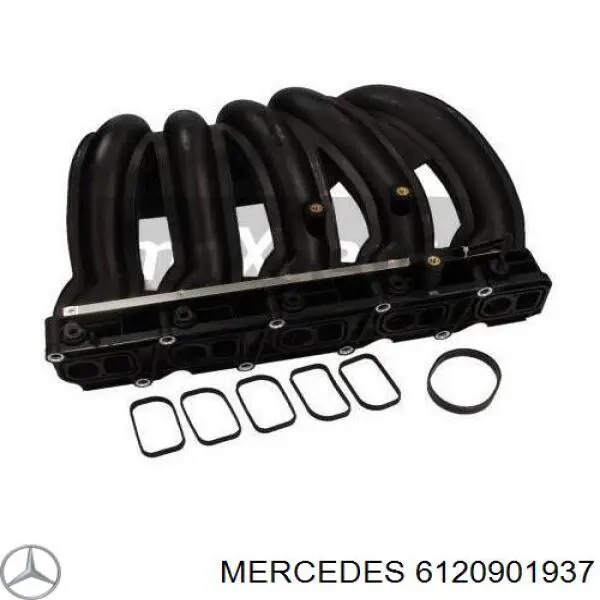 6120901937 Mercedes tubo coletor de admissão