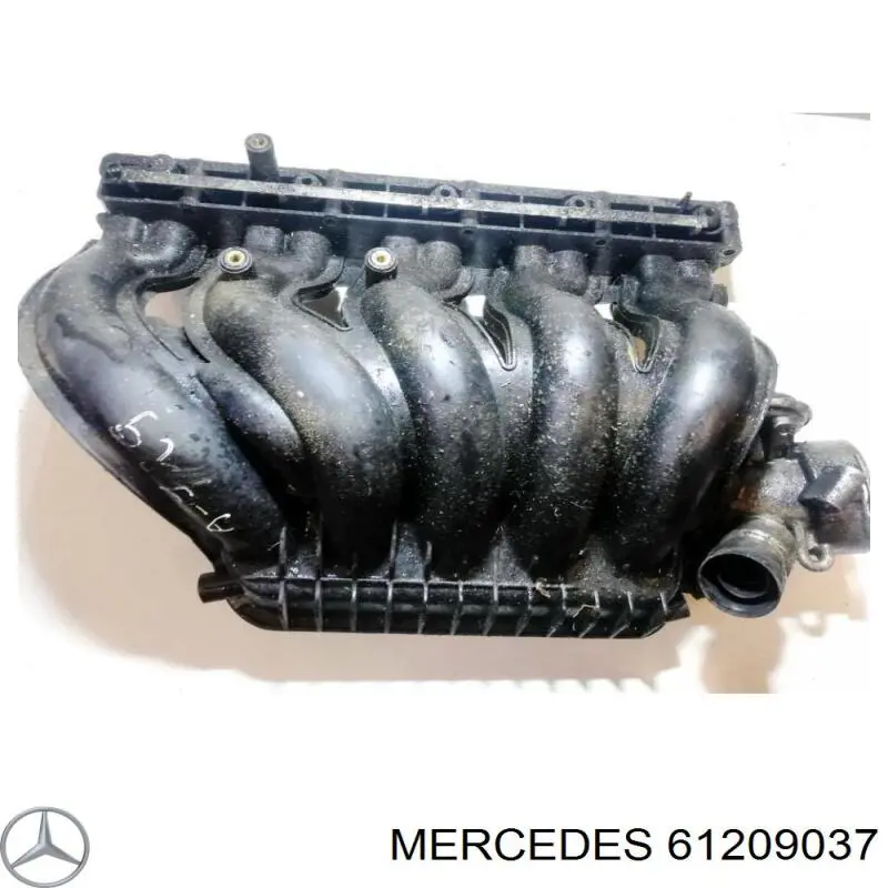 61209037 Mercedes tubo coletor de admissão