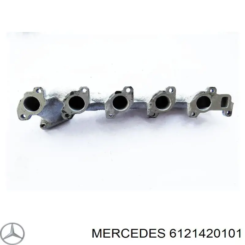 Газопроводы (коллектор выпускной) на Mercedes E (W211)