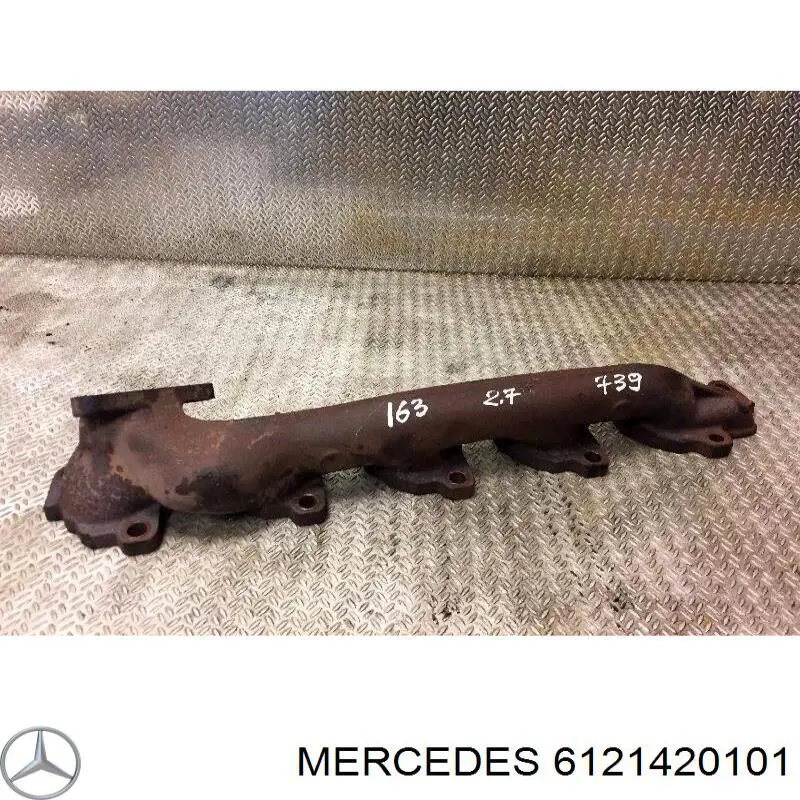 Газопроводы (коллектор выпускной) Mercedes 6121420101 цена, от 5.64 USD