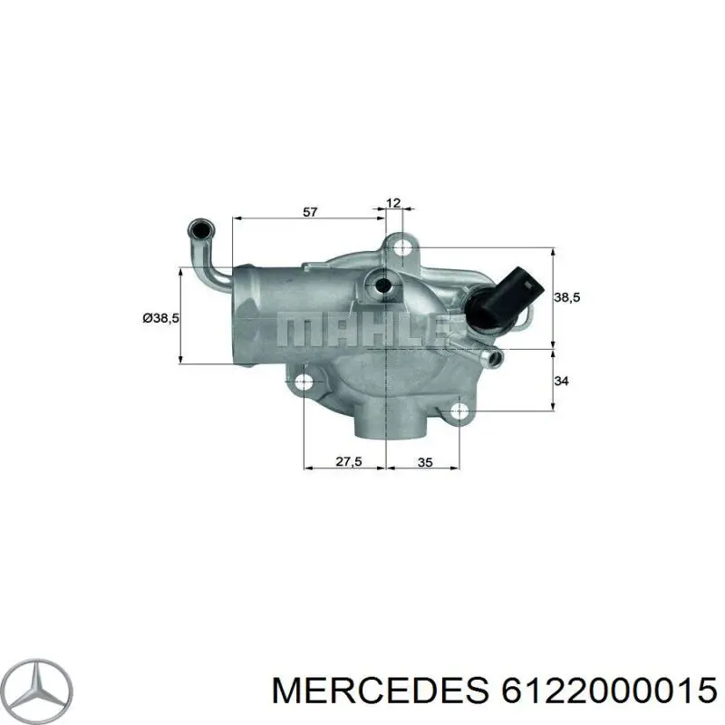 Термостат 6122000015 Mercedes