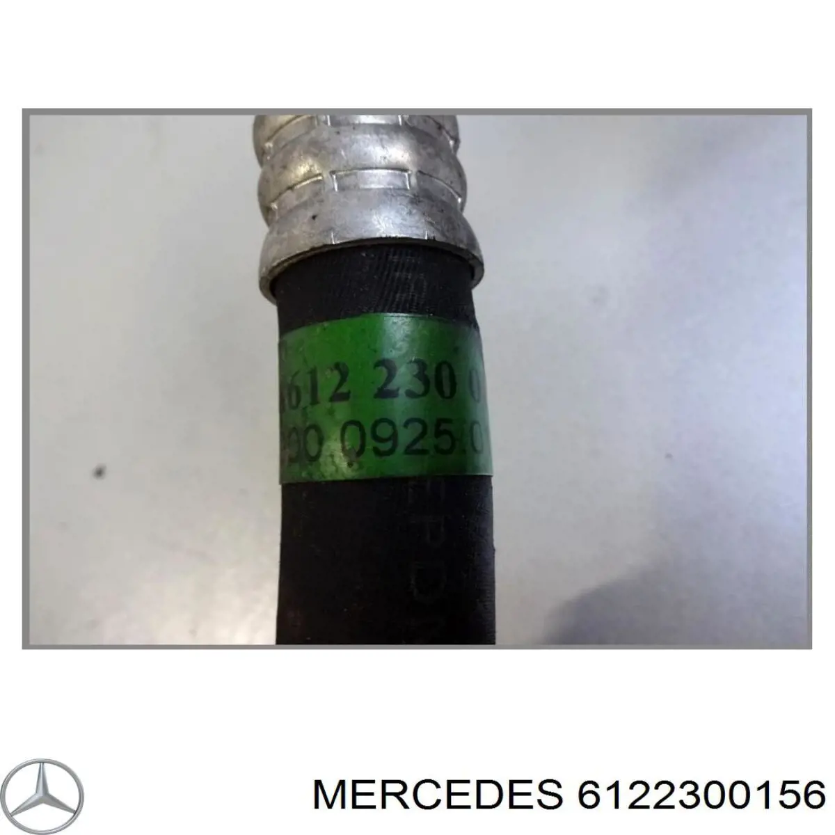 6122300156 Mercedes mangueira de aparelho de ar condicionado, desde o vaporizador até o compressor