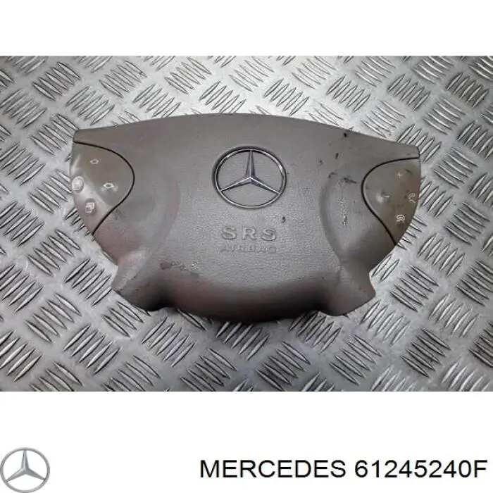 61245240F Mercedes подушка безопасности (airbag водительская)